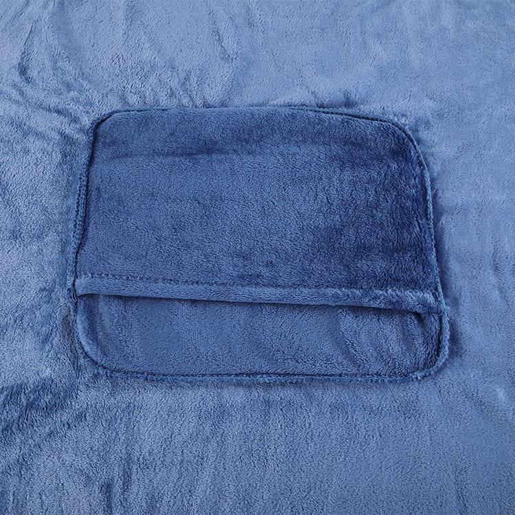 Lightweight Airplane & Travel Blanket — Logo and decoration